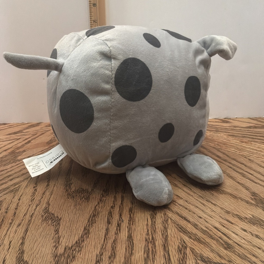 Kohls‎ Cares Dada Plush Stuffed Animal Toy Gray Cow Black Dots Jimmy Fallon - Picture 3 of 7